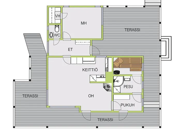 度假居 Lomaranta By Interhome Paksalo